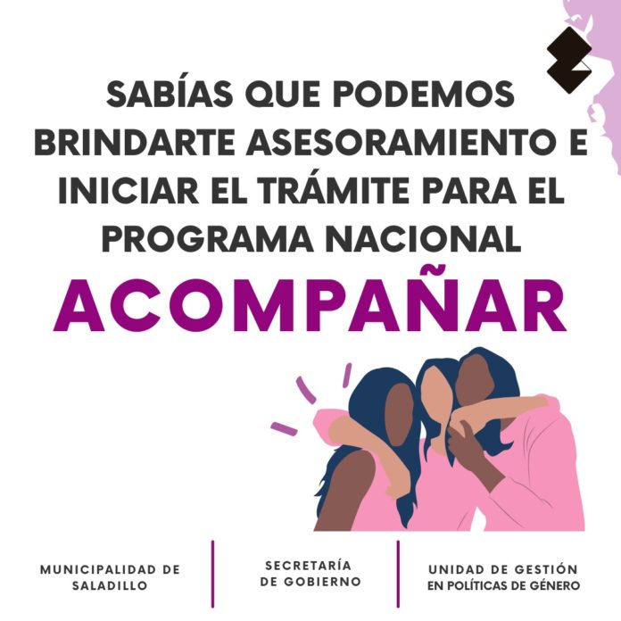 unidad genero acompañar