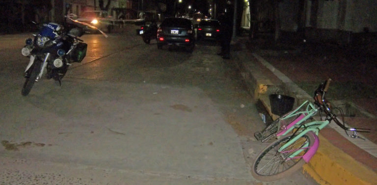 Mujer sufrió lesiones tras choque