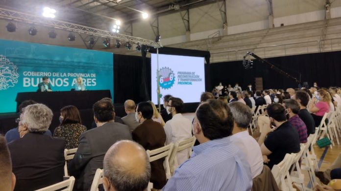 Imagen del acto realizado en Pilar