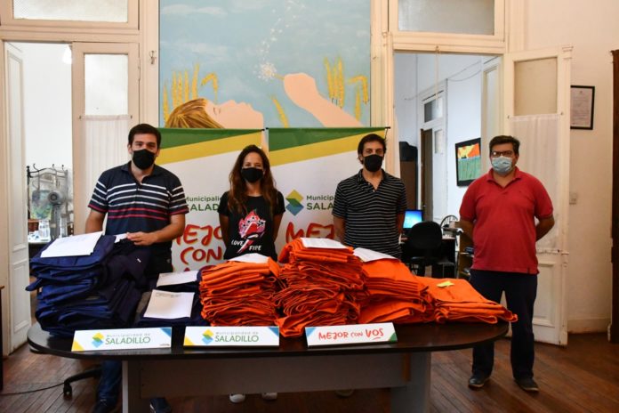 personal municipal ropa de trabajo