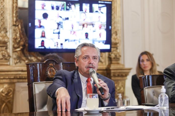 alberto fernandez congreso