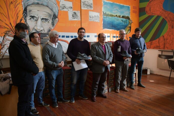 entrega de calzado