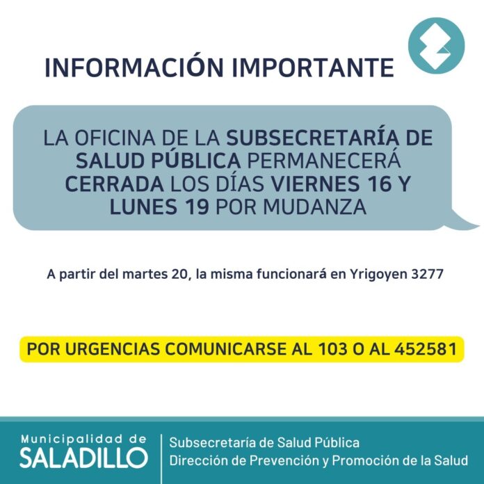 salud mudanza