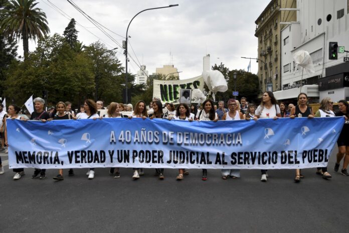 24 de marzo. Marcha La Plata.La Plata:23/03/2023foto: Eva Cabrera
