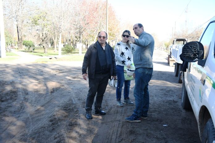 cuadra pavimento del carril