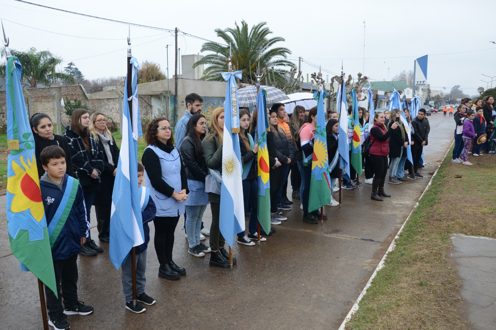 Celebraron en Riestra un nuevo aniversario de la Independencia nacional