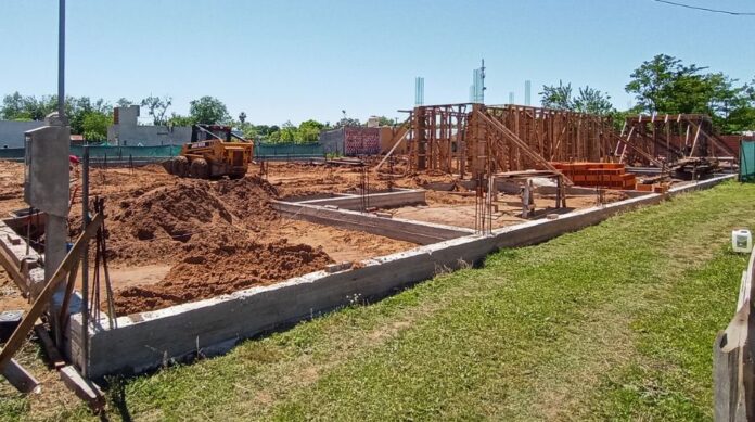 obra secundaria del carril