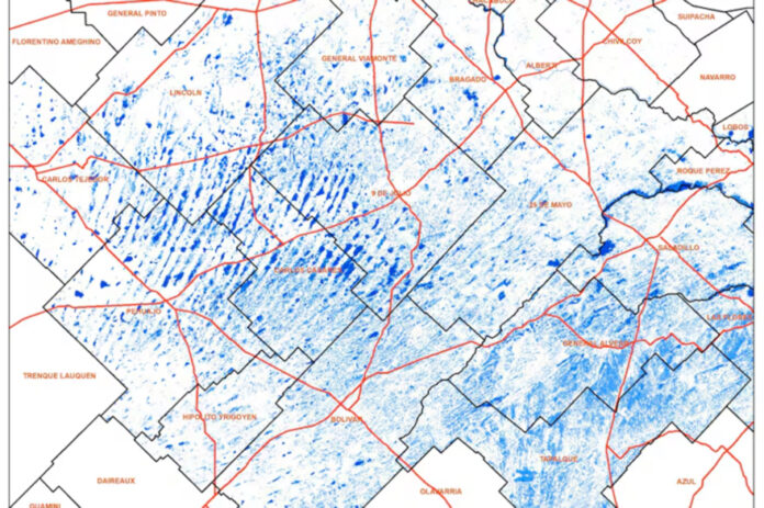 mapa agua