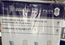 Allanamiento por violencia de género en Riestra: secuestraron una cuchilla y un celular