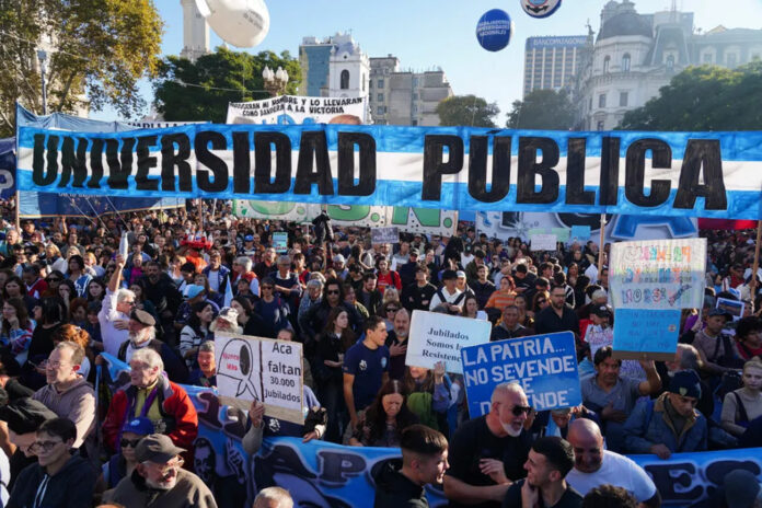 marcha universidades