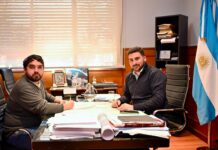 Egüen avanza en la cesión de un predio municipal para el Club Alumni