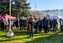 Riestra celebró su aniversario y Egüen anunció un plan de obras y servicios
