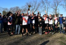 La Campana y Riestra se consagraron campeones del Fútbol de Veteranos