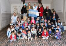 Alumnos del Jardín “El Trencito Musical” realizaron un documental sobre la identidad y los símbolos patrios