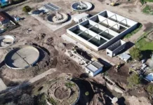 Planta de cloacas: Salomón concretó la firma del nuevo convenio con Nación