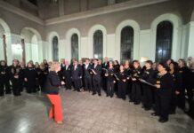 El Municipio y el HCD homenajearon al Coral 25 en su 70° aniversario