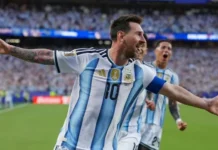 Argentina goleó a Argelia con un Lionel Messi espectacular