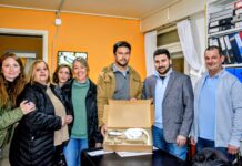 Inauguraron la renovación de la red eléctrica en el Hospital San Roque de Riestra