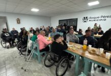 Cálida bienvenida a los competidores del Pádel Adaptado