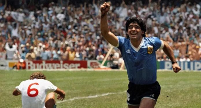 Maradona Inglaterra
