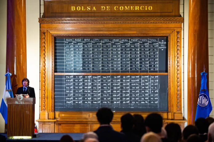 Milei Bolsa