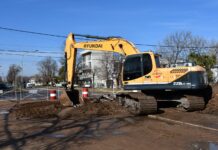 Comenzaron los trabajos de reconstrucción del pavimento en la avenida Frocham