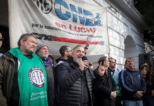 CNEA: gremio realiza un paro y caravana en rechazo a despidos