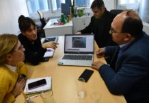 Salomón gestionó fondos en la Provincia para el Polideportivo del CEF 77