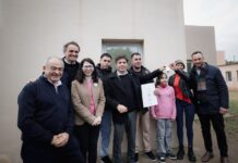 Ralinqueo participó de la entrega de viviendas en Tapalqué