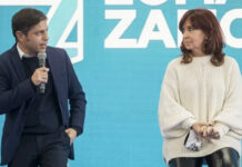 Axel Kicillof mide más que Cristina Fernández en todas las provincias