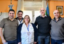 Egüen puso en funciones al doctor Juan Espino como subsecretario de Salud del Norte