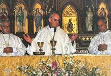 El día que Jorge Bergoglio y el actual papa León XIV compartieron una misa en la Argentina