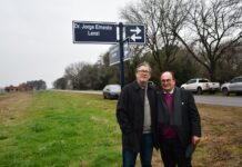 Una calle de Saladillo lleva el nombre del Dr. Jorge Ernesto Lenzi