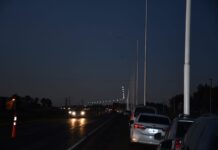 Nuevo tramo de iluminación LED en el sector industrial y comercial de la Ruta 205