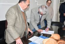 Salomón viajó a los Estados Unidos y Alejandro Armendáriz asumió como intendente interino