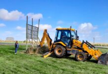 Ejecutan trabajos de mantenimiento urbano y vial en Pedernales