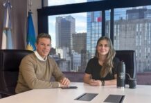 Sciaini se reunió con la presidenta de la Fundación Banco Provincia