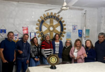 Rotary Saladillo recibió a la presidente del Comité Distrital de Membresía