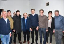 Salomón participó de la reunión del Comité de Cuenca Hídrica del Río Salado
