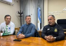Presentaron el Curso de Arbitro Provincial de Fútbol con la presencia de Diego Bobadilla