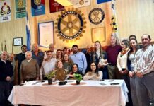 El intendente Egüen presentó la agenda internacional ante el Rotary Club