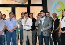 Egüen anunció el inicio del Plan Director de Cloacas en Norberto de la Riestra