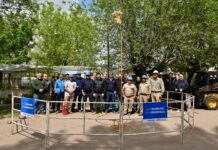 Egüen inauguró la extensión de la red de gas natural para la Escuela Primaria 32