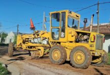 Trabajos de mantenimiento de caminos rurales y calles urbanas