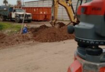 Saneamiento: avanza la extensión de la red local de servicios