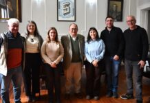 Salomón recibió a legisladoras provinciales de la Séptima Sección