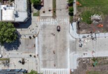Inician obras de remodelación en la intersección de la avenida Mariano Acosta y Pasaje Moreno
