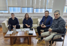Galdós y Ralinqueo pidieron por la Estación de bombeo del Sandalio