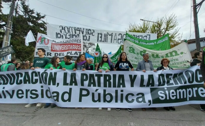 marcha universidades