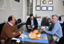Salomón se reunió con la concesionaria de la Ruta 205 para evaluar obras en el tramo urbano
